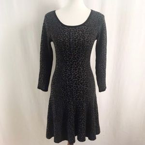 Joie Leopard Skater Dress